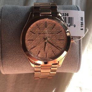 Michael Kors Rose Gold Watch STILL HAS TAGS! MINT!